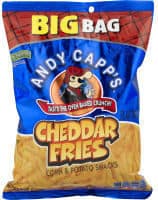 Cheddar Fries Flavored Corn & Potato Snacks