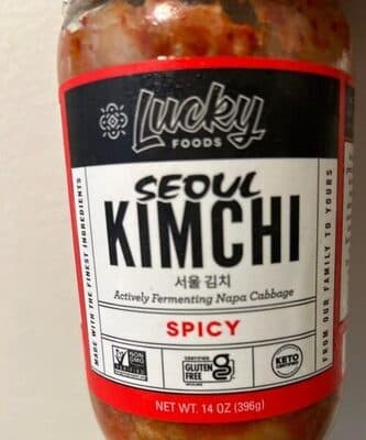 Kimchi Premium Fermented Napa Cabbage