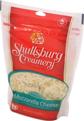 Shredded Low-Moisture Part-Skim Mozzarella Cheese
