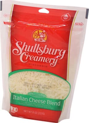 Wisconsin Fancy Shredded Italian Cheese Blend