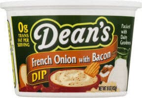 French Onion With Bacon Dip