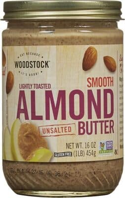 Unsalted Smooth Lightly Toasted Almond Butter
