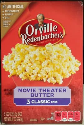Movie Theater Butter Gourmet Popping Corn