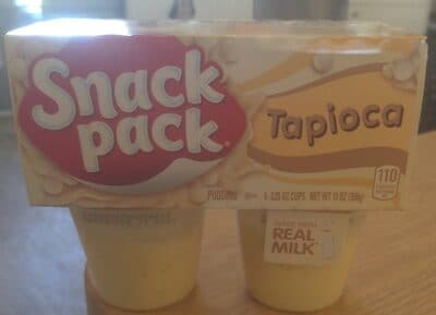 Tapioca Pudding Cup