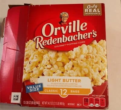 Light Butter Gourmet Popping Corn