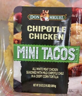 Chipotle Chicken Tacos