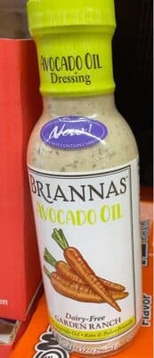 Briannas Dairy-Free Garden Ranch Avocado Oil Dressing