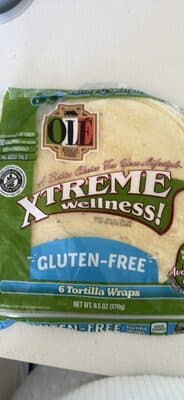 Gluten Free Tortilla Wraps