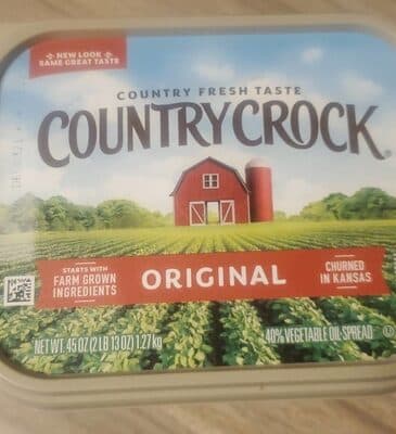 COUNTRY CROCK, ORIGINAL, 40% VEGETABLE OIL SPREAD