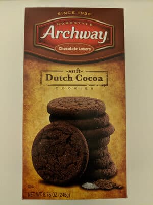Archway Soft Cookies, Dutch Cocoa