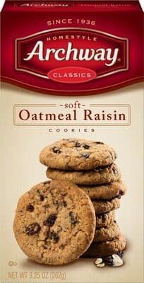 Oatmeal Raisin Soft Cookies