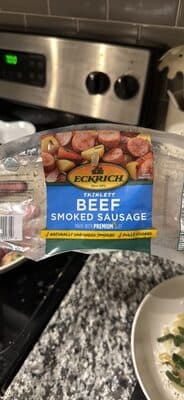 Beef Skinless Smoked Sausage
