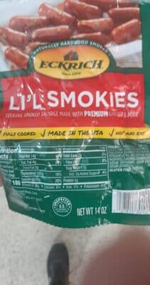 Li'l Smokies Cocktail Smoked Sausage