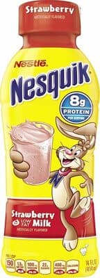 Strawberry Flavored Lowfat Milk