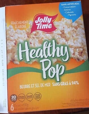 Butter & Sea Salt Microwave Popcorn