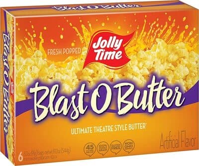 Blast O Butter Ultimate Theatre Style Butter Microwave Popcorn