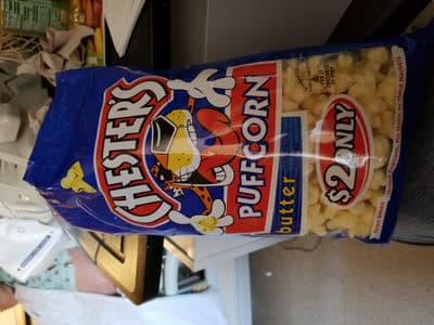 Puffed Corn Snacks, Butter