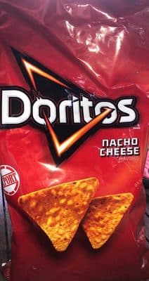 Nacho Cheese Flavored Tortilla Chips