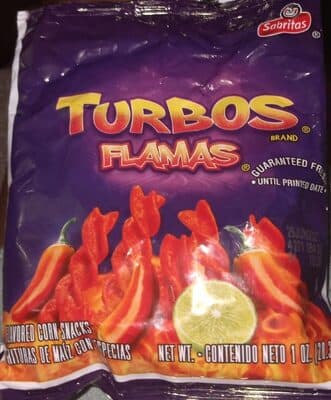 Turbos Flamas Corn Snacks