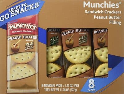Munchies Sandwich Crackers Peanut Butter