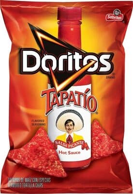 Salsa Picante Hot Sauce Flavored Tortilla Chips