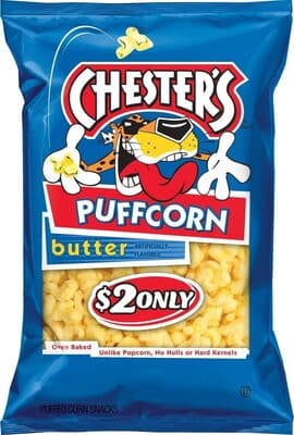Butter Puffed Corn Snacks