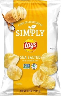 Sea Salted Thick Cut Potato Chips