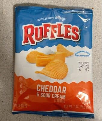 Ruffles Cheddar & Sour Cream Potato Chips