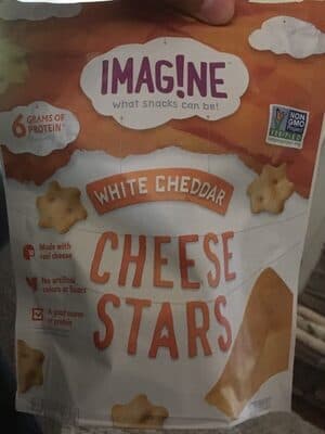 White Cheddar Cheese Stars Snacks