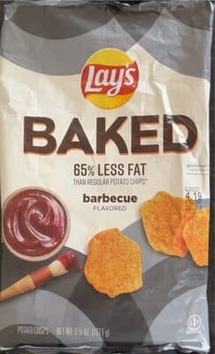 Barbecue Flavored Baked Potato Crisps