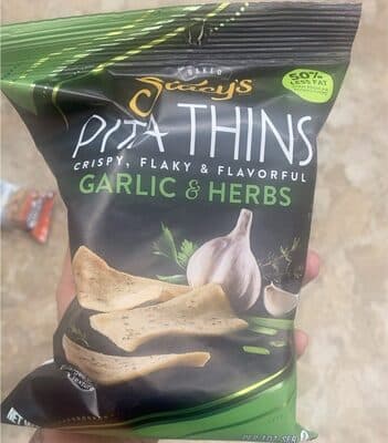 Garlic & Herbs Pita Thins