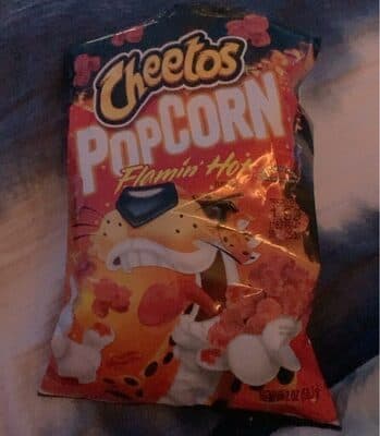 Flamin' Hot Flavored Popcorn