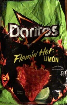 Flamin' Hot Limon Flavored Tortilla Chips