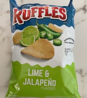 Lime & Jalapeno Flavored Potato Chips