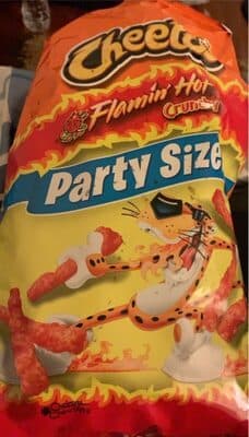 Flamin' Hot Crunchy Cheese Flavored Snacks