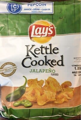Jalapeno Flavored Kettle Cooked Potato Chips
