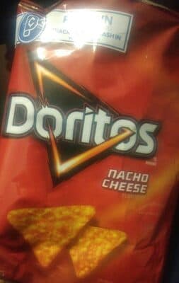 Nacho Cheese Flavored Tortilla Chips
