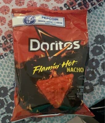 Flamin' Hot Nacho Flavored Tortilla Chips