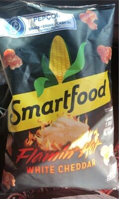 Flamin' Hot White Cheddar Flavored Popcorn