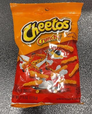 Cheese Flavored Snacks Crunchy