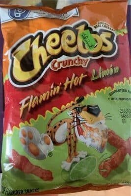 Flamin' Hot Crunchy Cheese Flavored Snacks