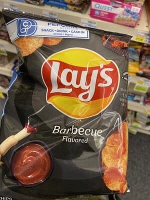 Barbecue Flavored Potato Chips