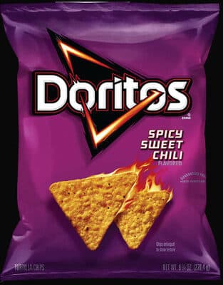 Spicy Sweet Chili Flavored Tortilla Chips