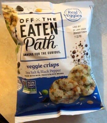 Veggie crisps salt and pepper