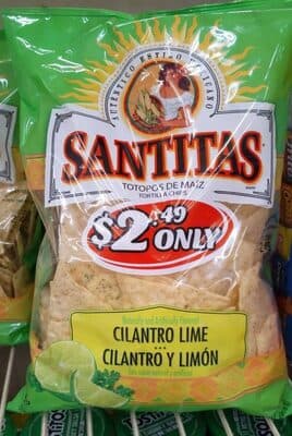 Cilantro Lime Tortillas