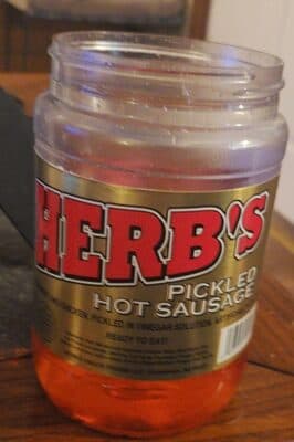 Herb's Hot Pickled Sausage
