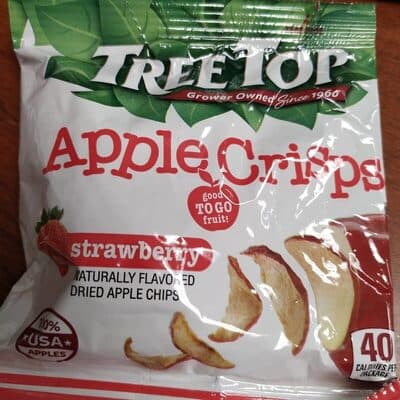 Strawberry Apple Crisps