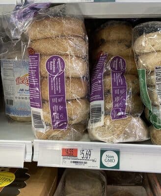 Alvarado Street Bakery Sprouted Cinnamon Raisin Bagels