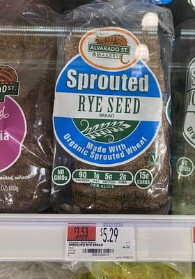 Sprouted Rye Seed Bread