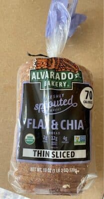 Flax & Chia Thin Sliced Bread